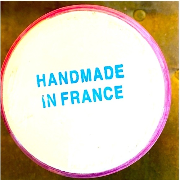 Large Vase Artisan Vintage NEW Red + Purple Large Vase Made in France - Picture 2 of 11